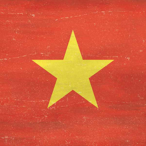 Vietnam Flag Distressed MacBook Skins